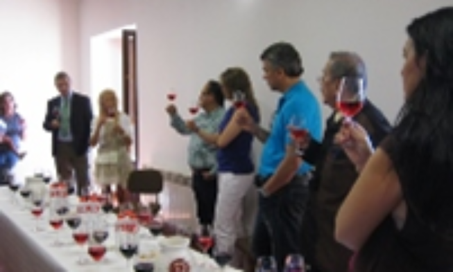Una delegación mexicana conoce en profundidad los vinos de Cigales