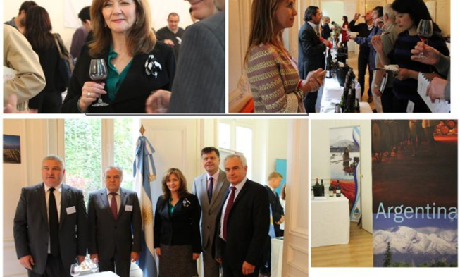Celebración de la sexta cata de vinos argentinos en la OIV