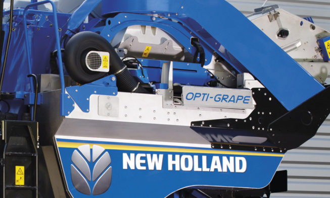 Nuevo sistema de limpieza Optigrape de New Holland