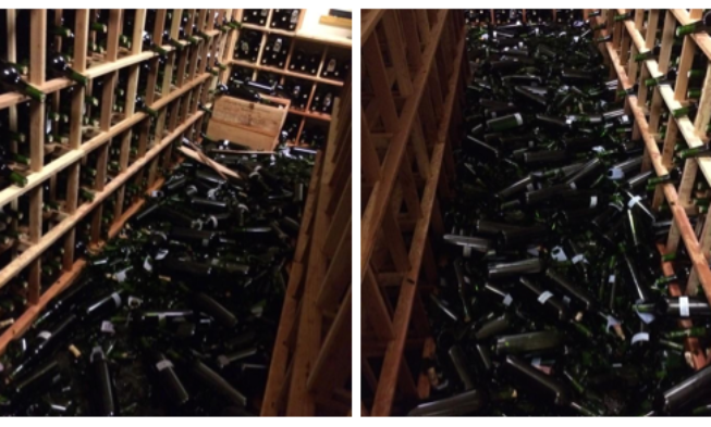 Bodegas de Napa afectadas tras el mayor terremoto de los últimos 25 años Bodegas de Napa afectadas tras el mayor terremoto de los últimos 25 años