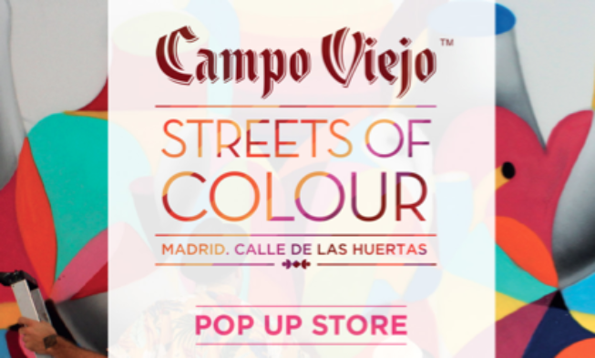 Campo Viejo llenará el barrio de Las Letras de Madrid de color con #StreetOfColor