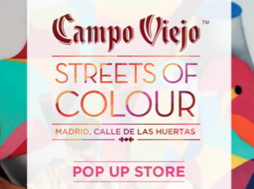 Campo Viejo llenará el barrio de Las Letras de Madrid de color con #StreetOfColor Campo Viejo llenará el barrio de Las Letras de Madrid de color con #StreetOfColor