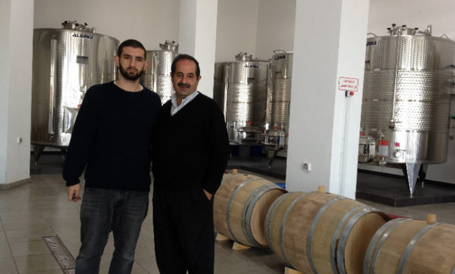 Una familia palestina impulsa en Taybeh la elaboración de vino