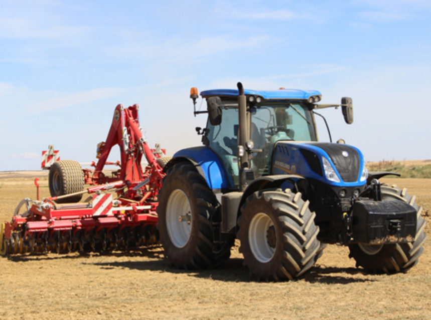 Demostración New Holland Gama T7 zona Castiila y León