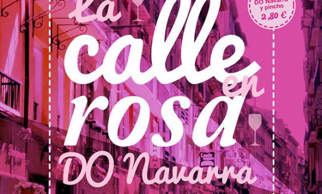 El rosado Navarra tiñe de rosa la calle El rosado Navarra tiñe de rosa la calle