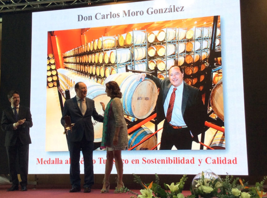 Medalla de España al Mérito Turístico en Sostenibilidad y Calidad para Carlos Moro