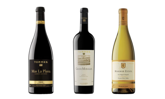 Grans Muralles y Mas La Plana, los vinos de Torres elegidos por los hermanos Roca en su gira americana Grans Muralles y Mas La Plana