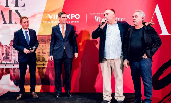 La alta cocina defiende la calidad de los vinos españoles en Vinexpo La alta cocina defiende la calidad de los vinos españoles en Vinexpo