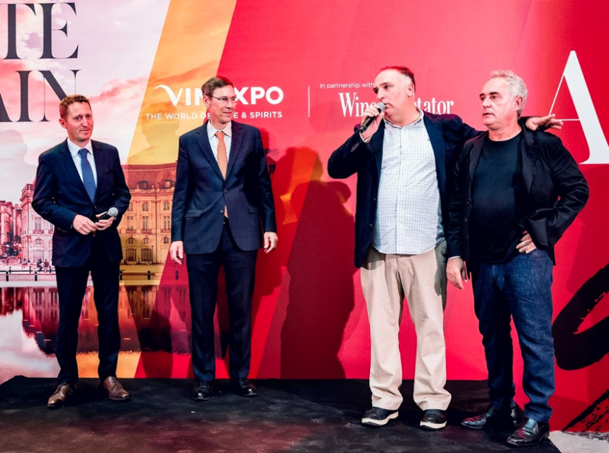 La alta cocina defiende la calidad de los vinos españoles en Vinexpo La alta cocina defiende la calidad de los vinos españoles en Vinexpo