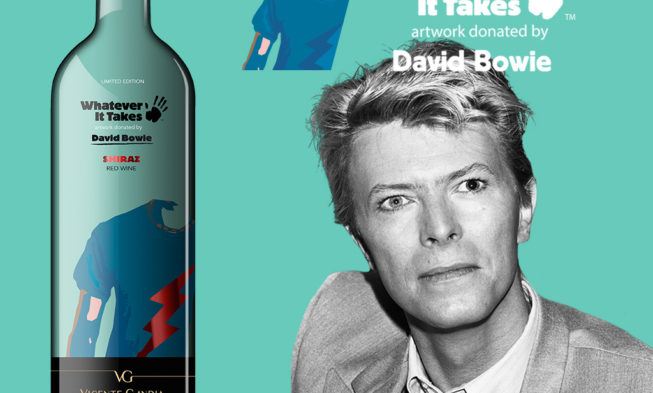 Un vino con David Bowie en su etiqueta