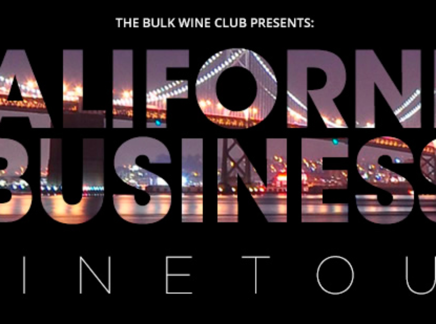 CALIFORNIA BUSINESS WINETOUR