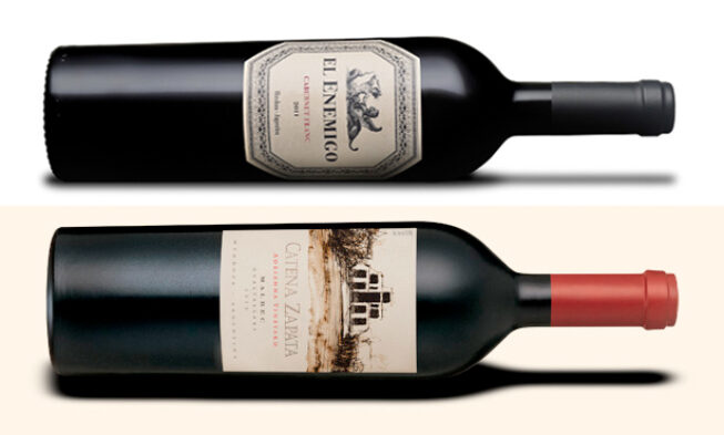 Dos vinos de Aleana y Catena