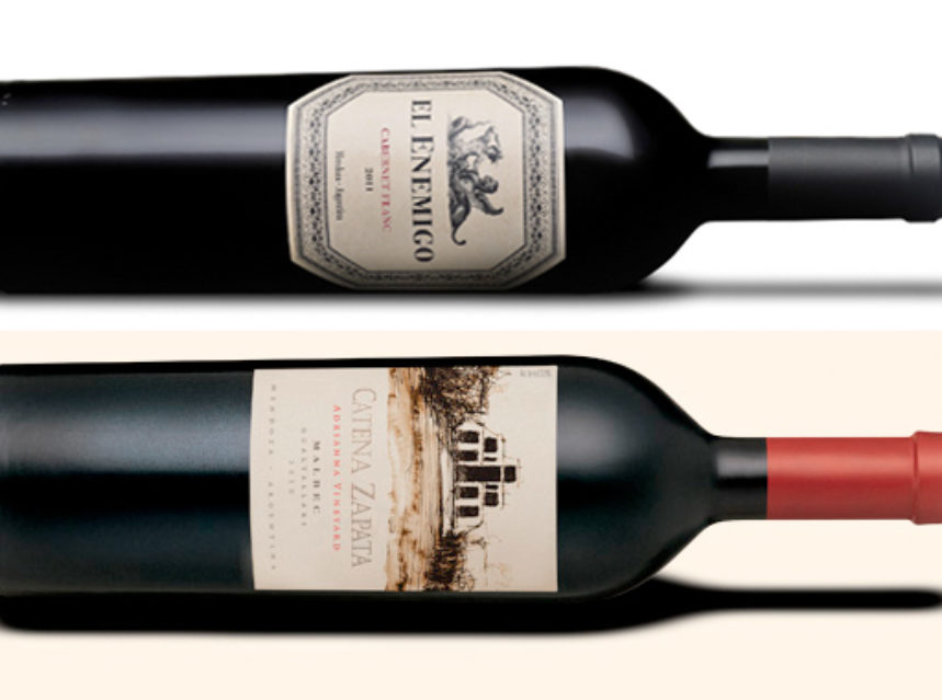 Dos vinos de Aleana y Catena