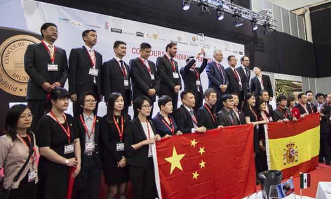 China, anfitrión 2018 del Concurso Mundial de Bruselas China