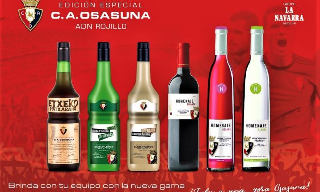 Colaboración entre el mundo del fútbol y el del vino