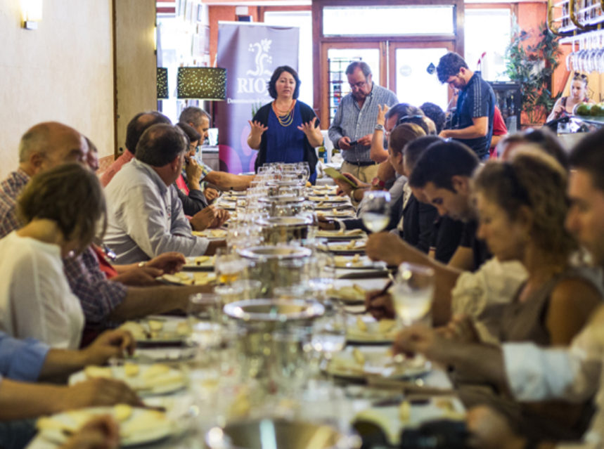 Vinos blancos de Rioja y quesos valencianos