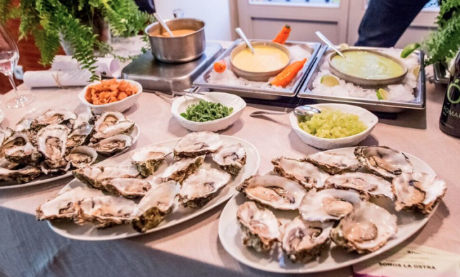 Sidra para acompañar las ostras