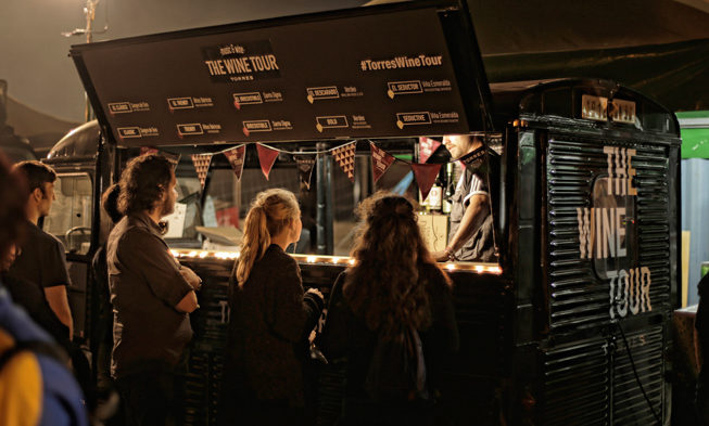 El wine truck de Bodegas Torres aparcará en Enofestival