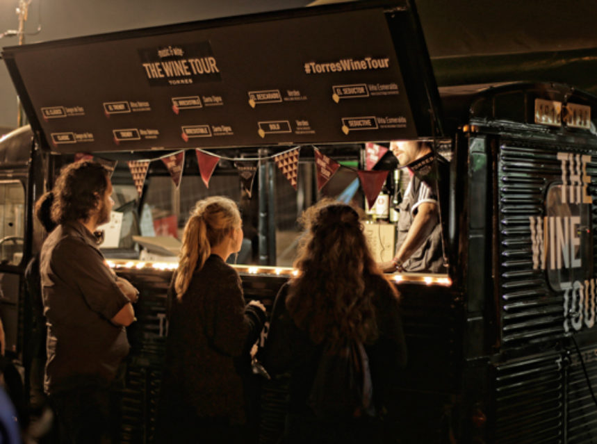 El wine truck de Bodegas Torres aparcará en Enofestival