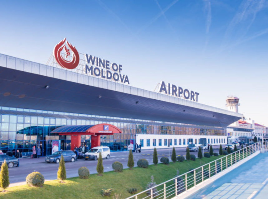 Wine of Moldova Airport. Utilizar el nombre del vino con orgullo ligado al concepto país