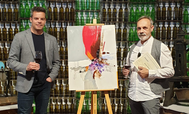 La obra prima Bacus de Josep Millás Chia será la nueva imagen del Primero 2019 de Bodegas Fariña