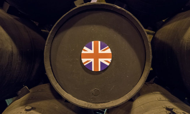 La vocación exportadora de Reino Unido en vino