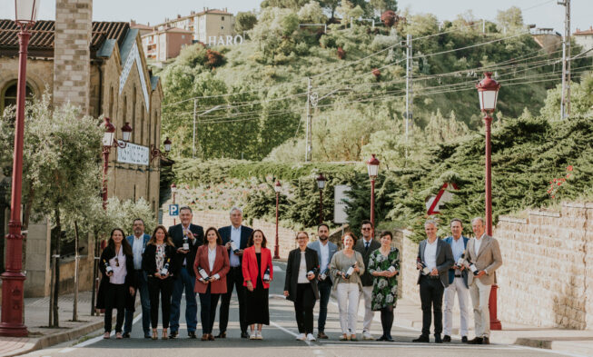 El Barrio de la Estación de Haro se hermana con Borgoña