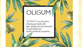 Oligum, un chicle de aceite de oliva virgen extra