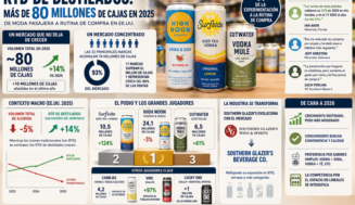 Más de 10 millones de cajas nuevas: los cócteles en lata conquistan los supermercados de EE. UU